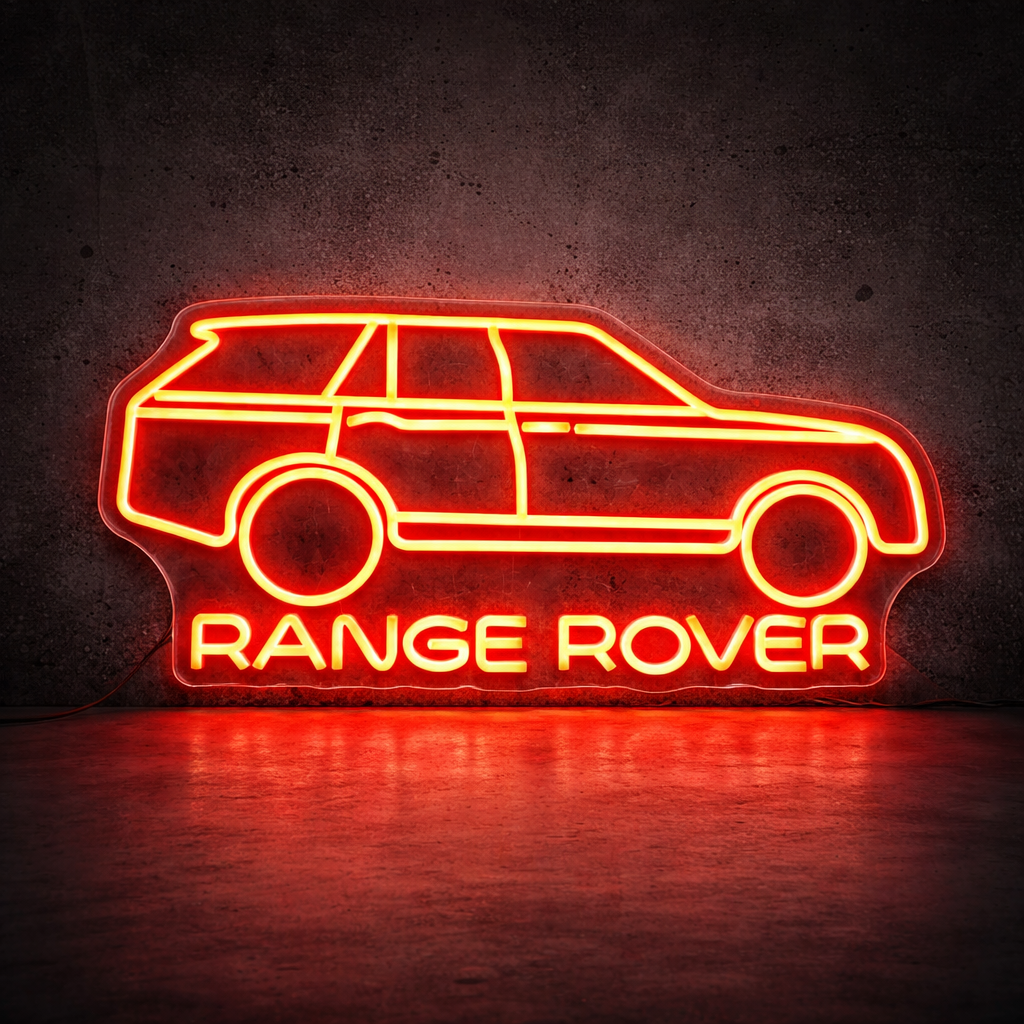 Classic Off-Road SUV LED Neon Sign for Garage, Man Cave & Car Enthusiast Decor