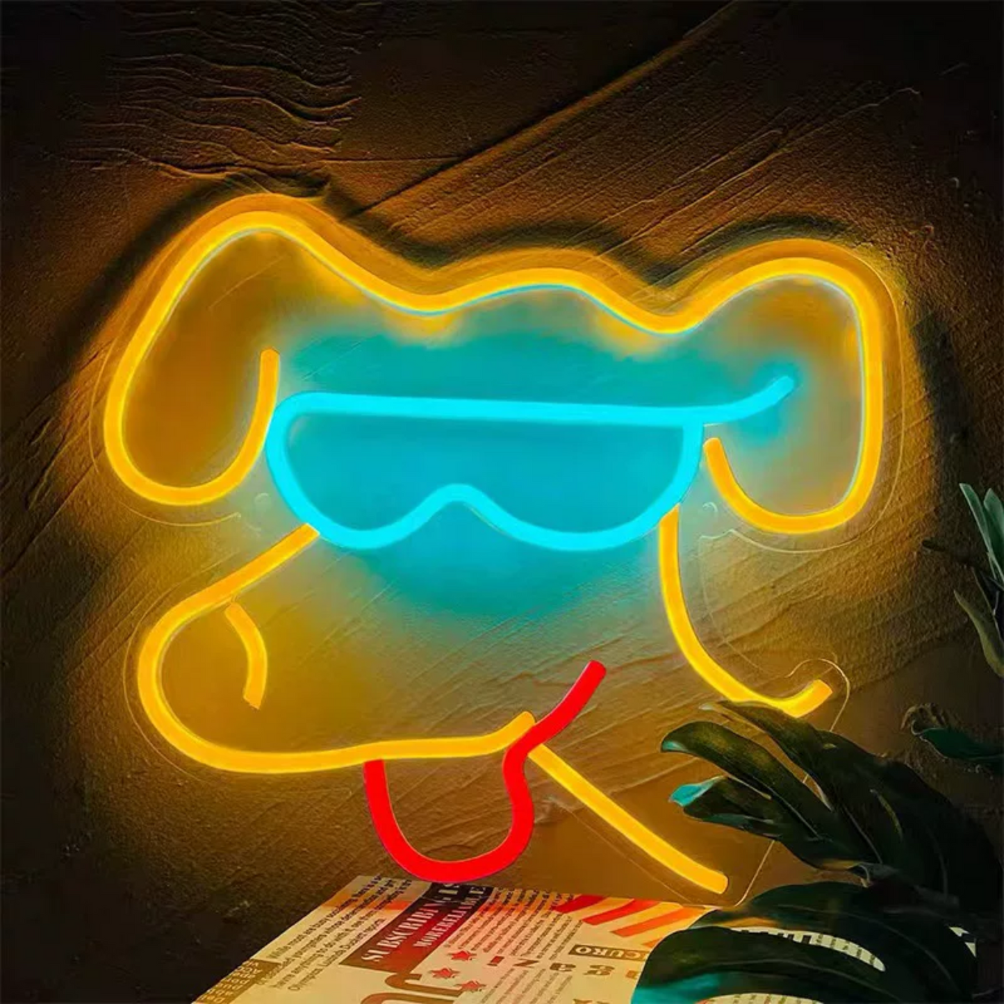 Custom Counter LED Neon Sign for Cafe and Restaurant Front Desk Design