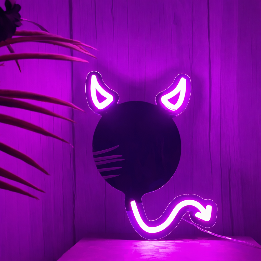 Drip Frame LED Neon Mirror Sign for Selfie Room Vanity Wall Decor