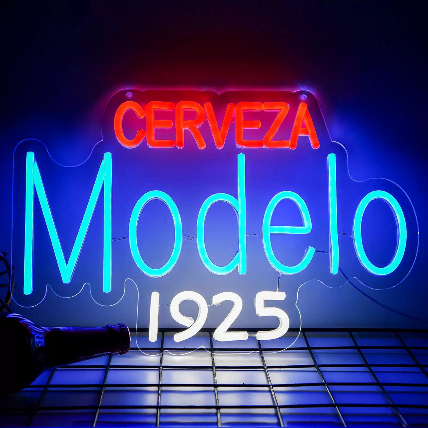 Cerveza Modelo 1925 Beer LED Neon Sign for Bar and Restaurant Decor