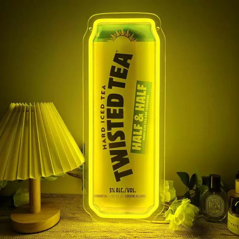 Personalized Tall Can LED Neon Sign for Bar Kitchen Wall Decor