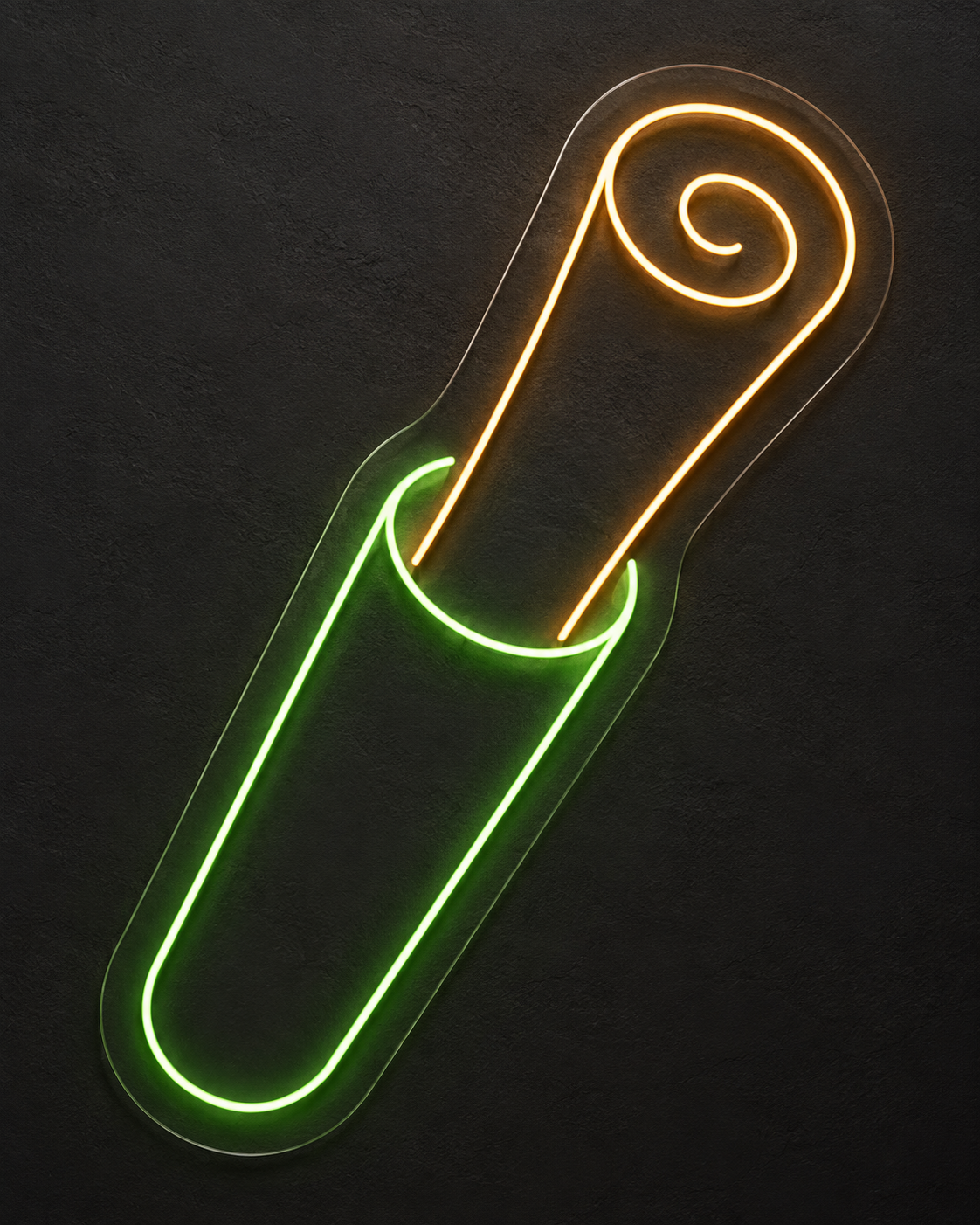 Rolled Poster in Tube LED Neon Sign for Poster Shops - design reference