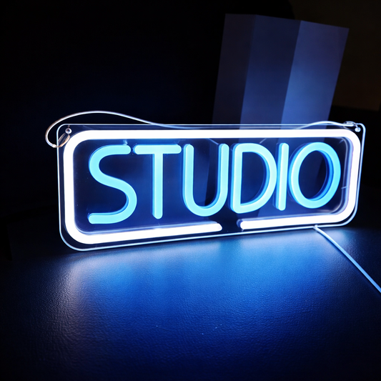 Studio LED Neon Sign for Recording Music Room Wall Decor Light
