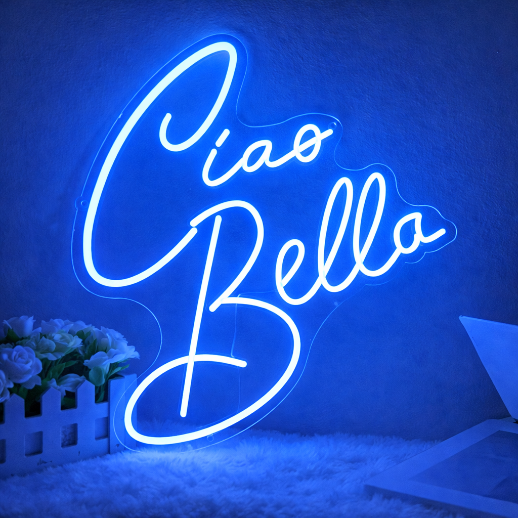 Personalized Ciao Bella LED Neon Sign Wall Decoration Home Event