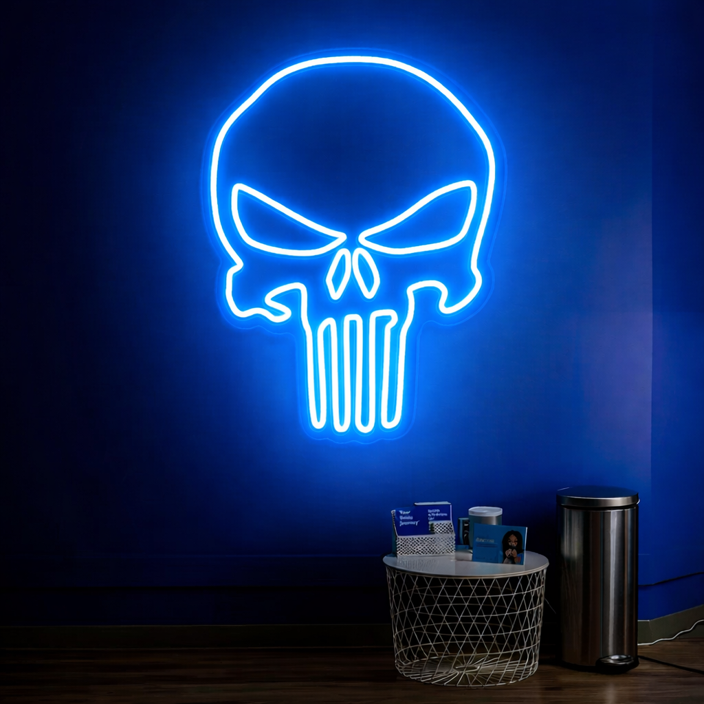 Minimalist White LED Neon Light Bar Wall Lamp Modern Decorative Light for Bedroom Living Room