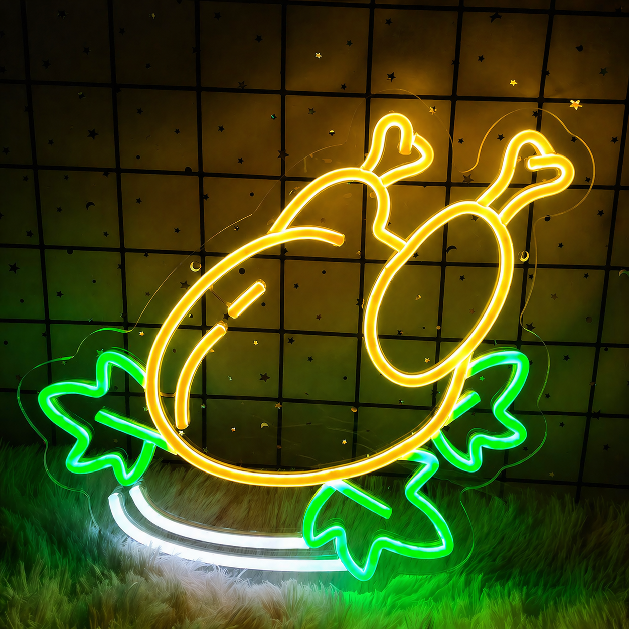 Fried Chicken LED Neon Sign Fast Food Neon Light Wall Decor for Kitchen Restaurant Bar