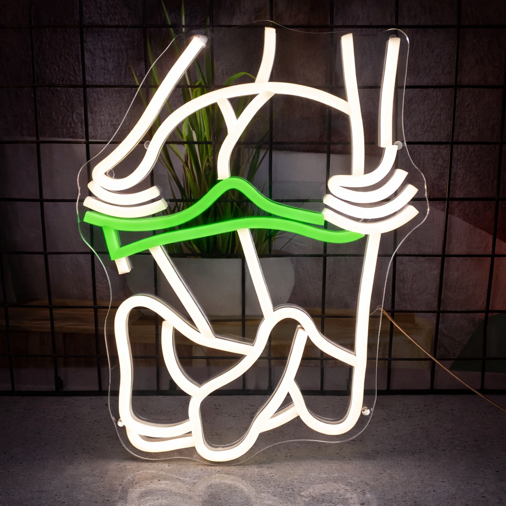 Bikini Girl LED Neon Sign Sexy Body Neon Light for Room Wall Decor