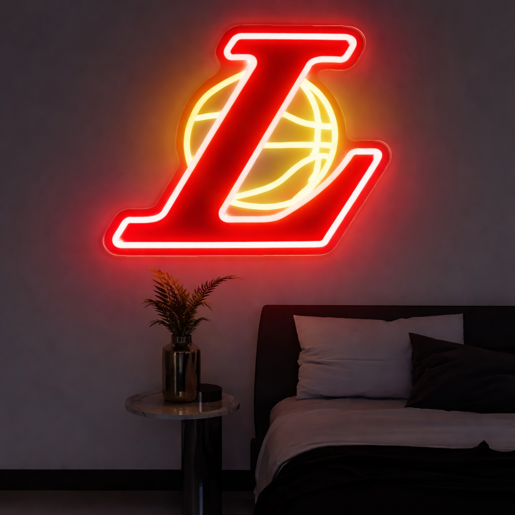 RGB Circle LED Neon Sign Custom Logo Style Wall Light for Gaming Room Bar Decor