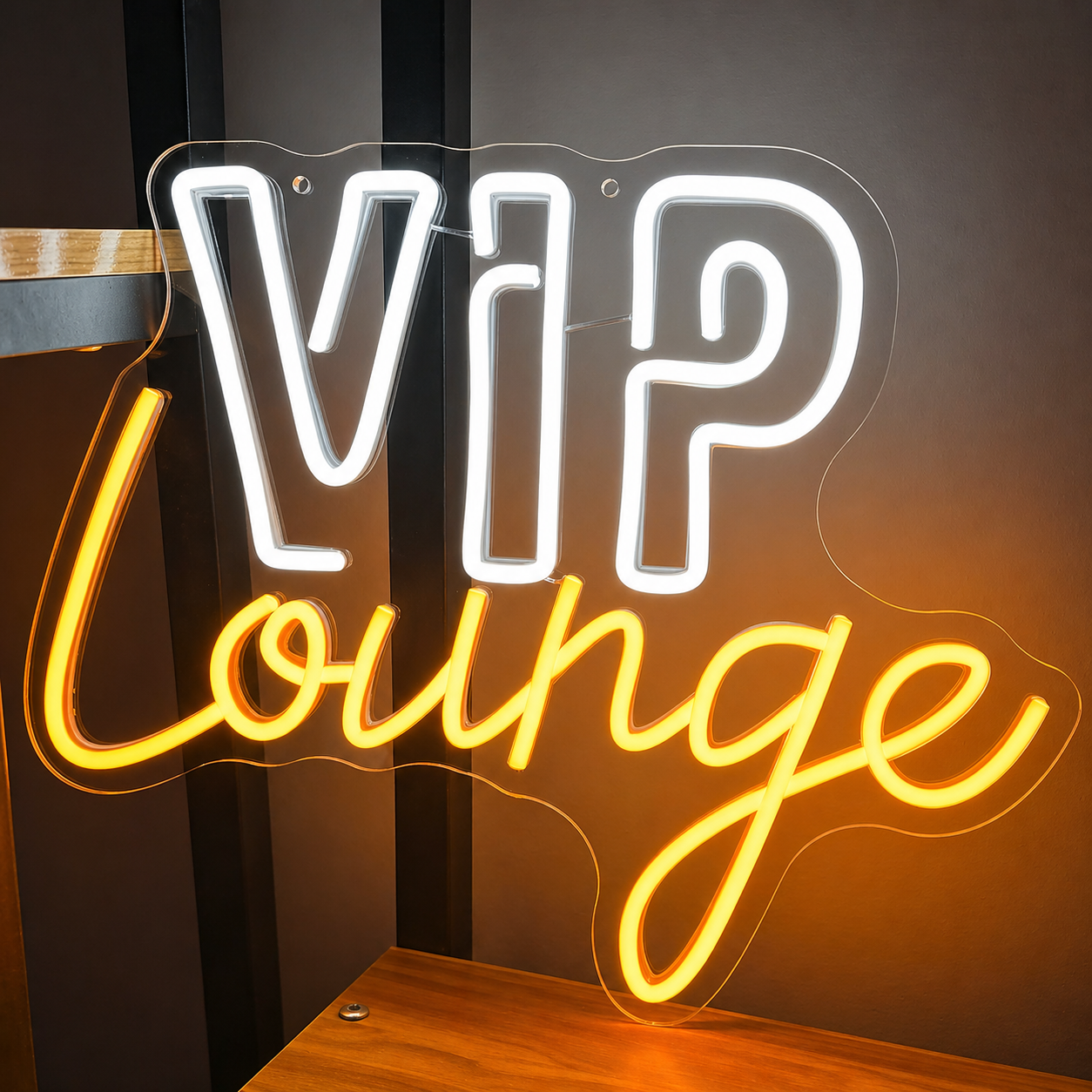VIP Lounge LED Neon Sign Modern Bar Neon Light for Club Pub Home Bar Wall Decor