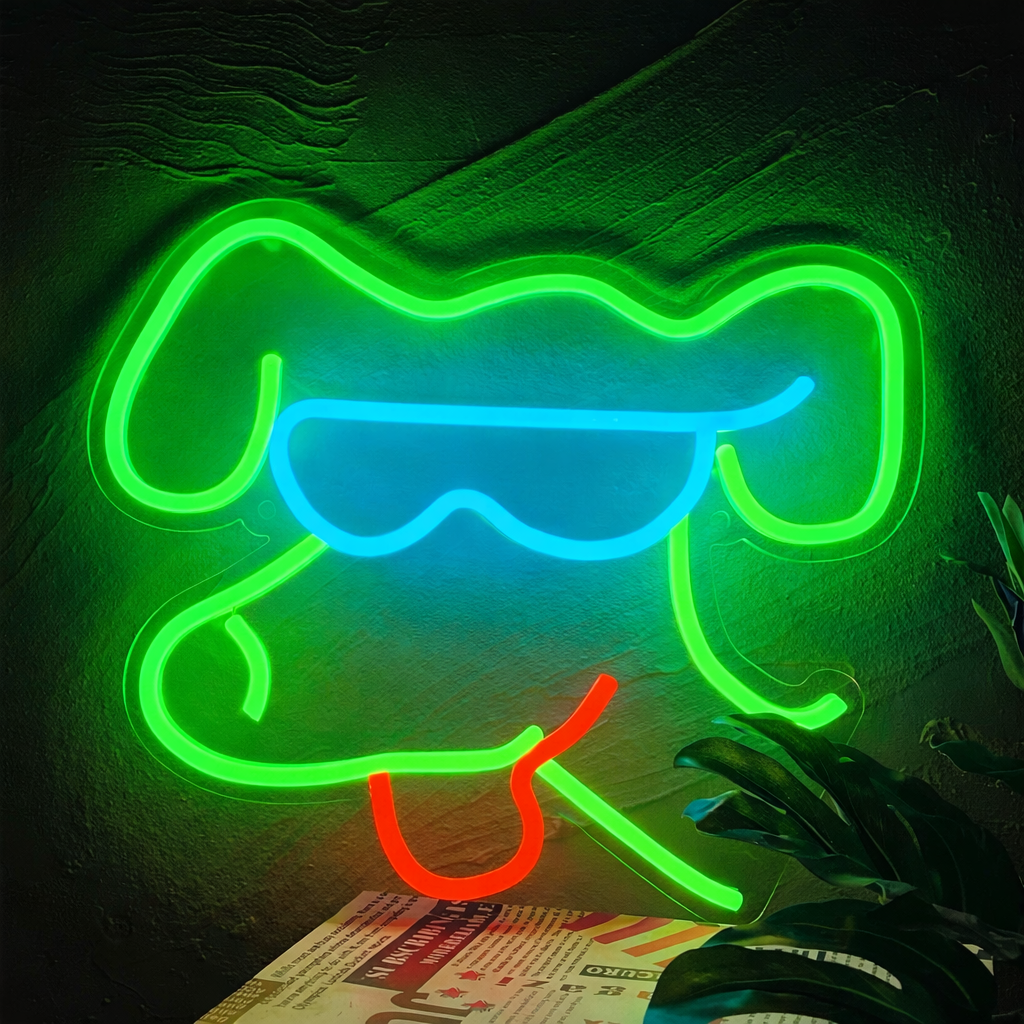 Custom Counter LED Neon Sign for Cafe and Restaurant Front Desk Design