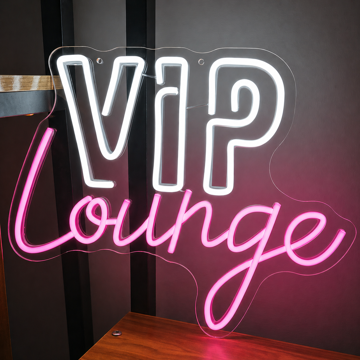 VIP Lounge LED Neon Sign Modern Bar Neon Light for Club Pub Home Bar Wall Decor