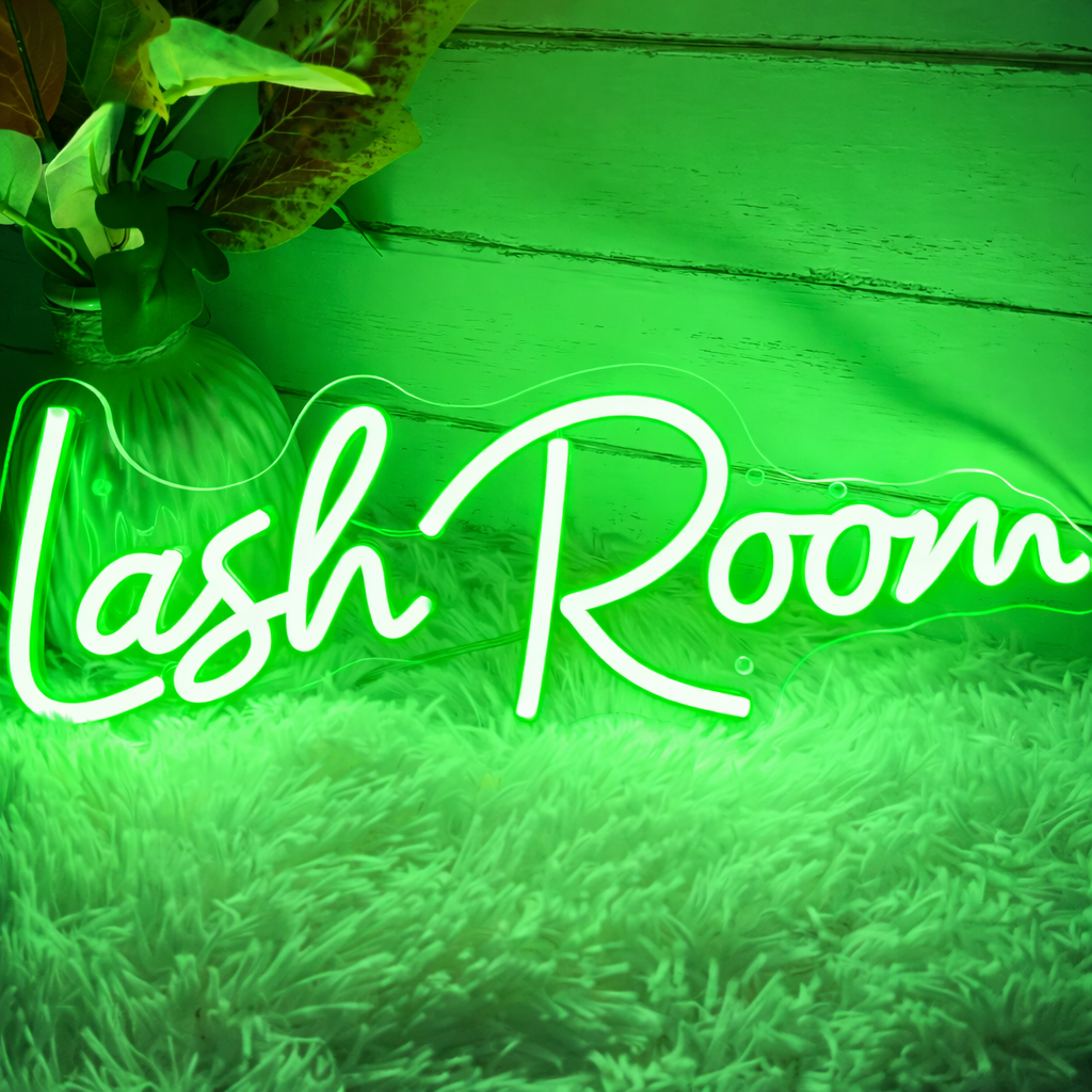 Lash Room LED Neon Sign Beauty Salon Light for Lash Studio Bedroom Decor