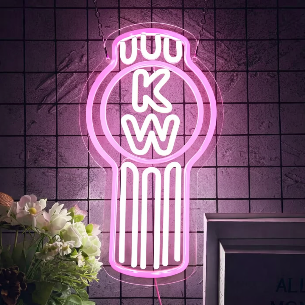 Retro Truck Style LED Neon Sign for Garage Workshop Wall Decor