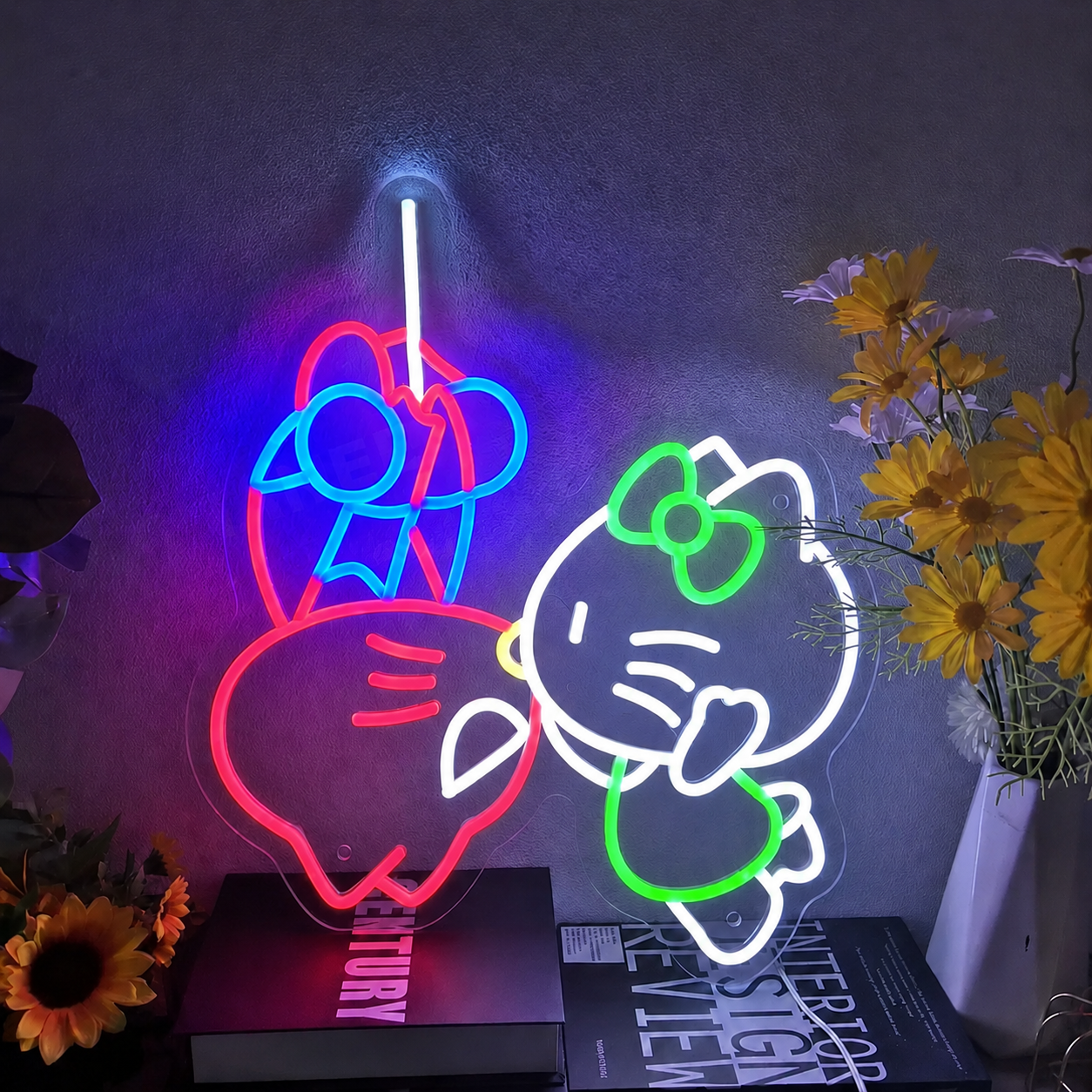 Cross LED Neon Sign Warm White Religious Neon Light Wall Decor for Church Bedroom Prayer Room