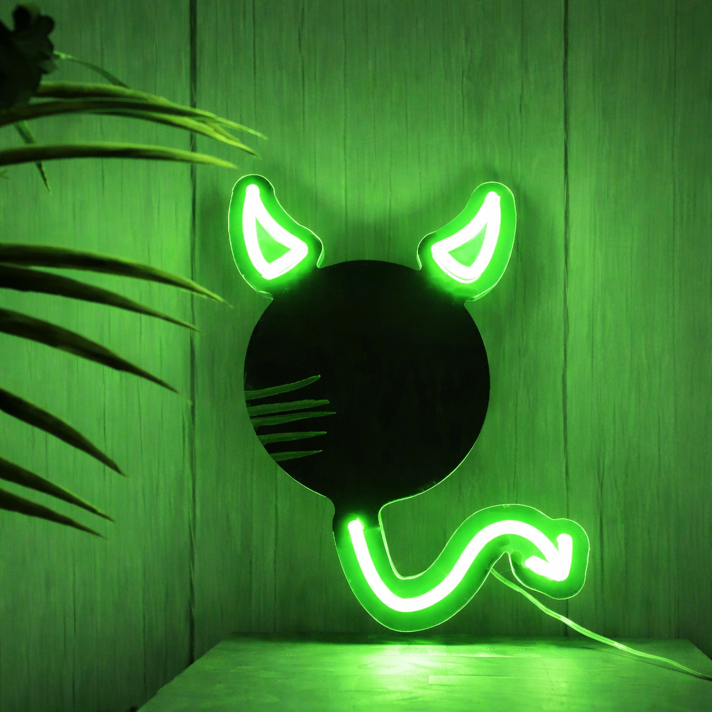 Drip Frame LED Neon Mirror Sign for Selfie Room Vanity Wall Decor