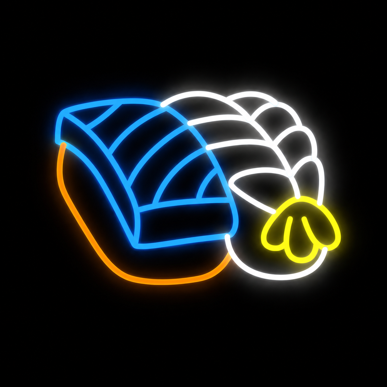 Shrimp Sushi LED Neon Sign Ebi Nigiri Neon Light Wall Decor for Japanese Restaurant Sushi Bar Cafe