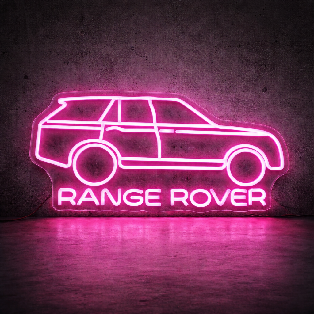 Classic Off-Road SUV LED Neon Sign for Garage, Man Cave & Car Enthusiast Decor