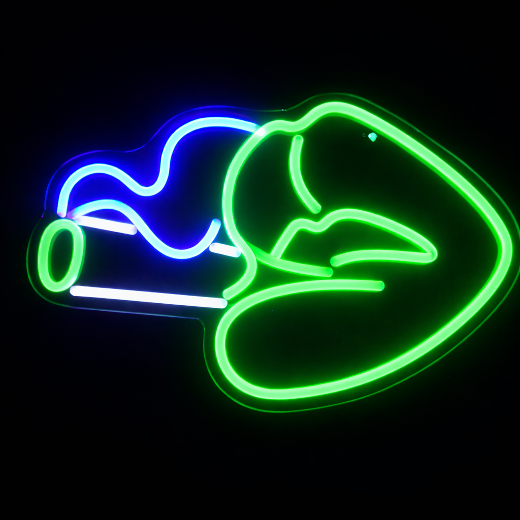 BBQ Meat LED Neon Sign Food Wall Light for Kitchen Restaurant Bar Decor