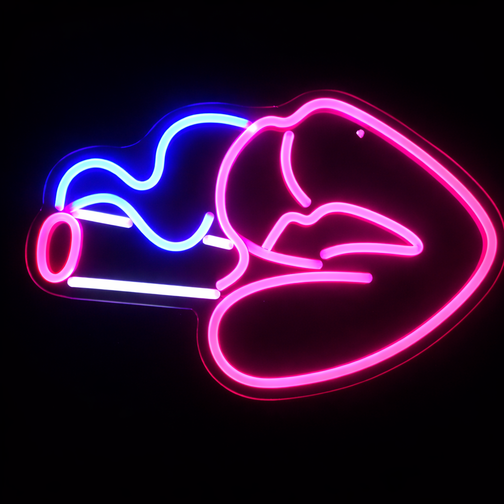 BBQ Meat LED Neon Sign Food Wall Light for Kitchen Restaurant Bar Decor