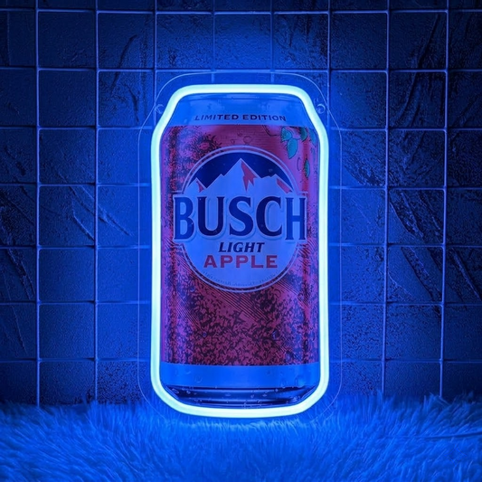 Personalized Beer Can LED Neon Sign for Bar Pub Wall Decor