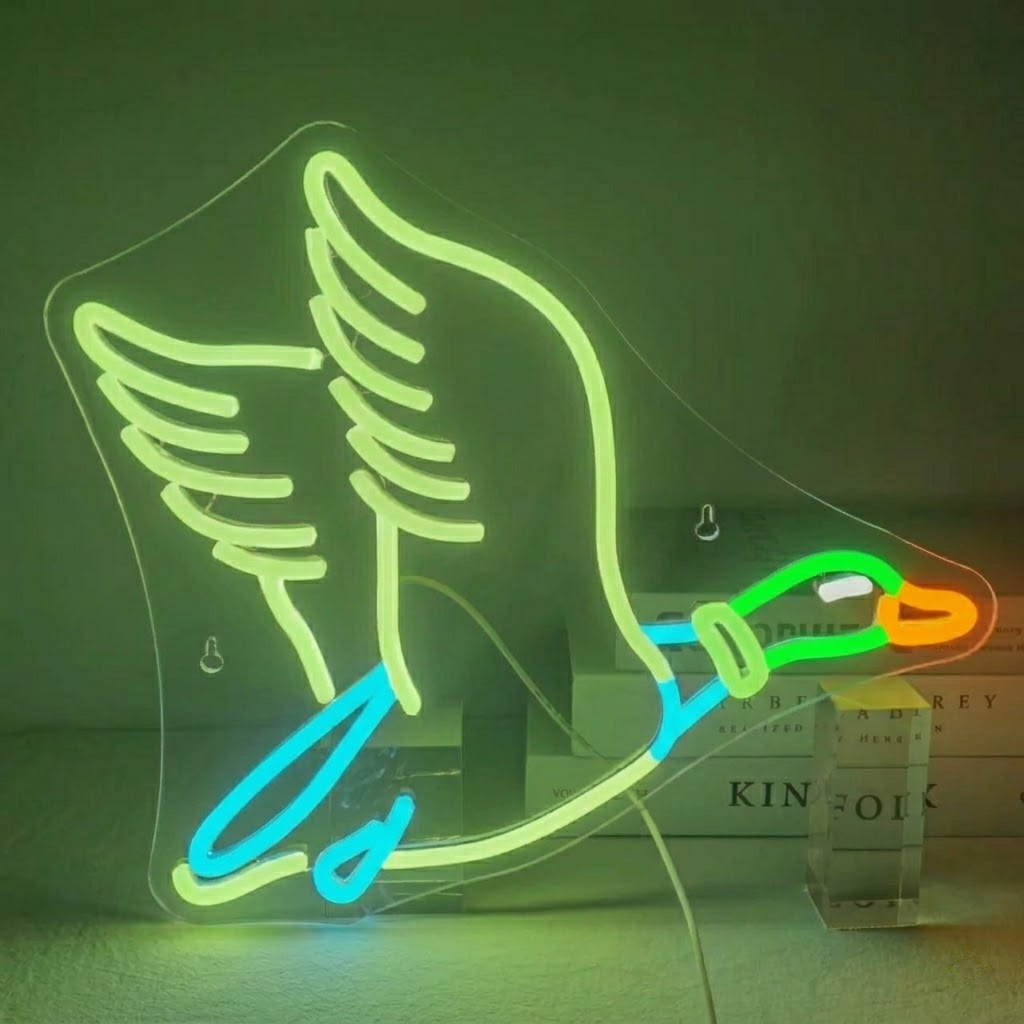 Angel Wings LED Neon Sign Aesthetic Flying Bird Neon Light for Bedroom Decor