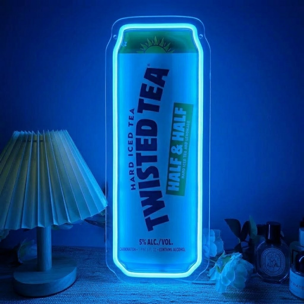 Personalized Tall Can LED Neon Sign for Bar Kitchen Wall Decor