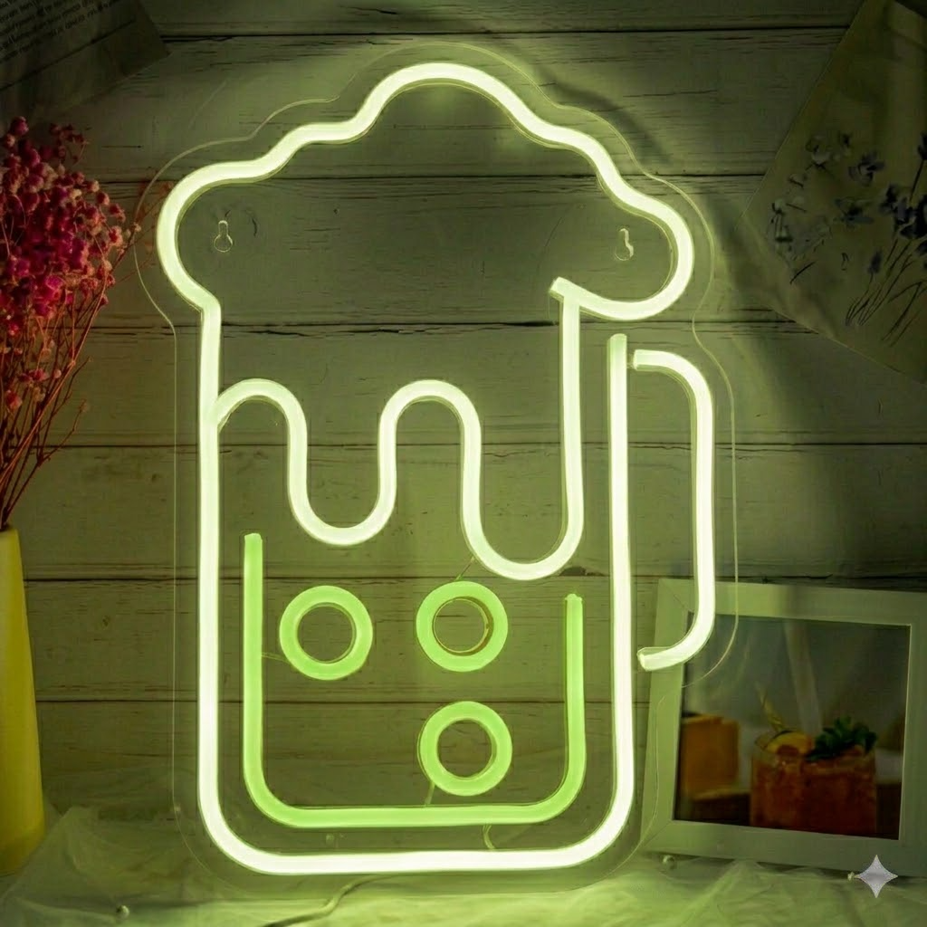 Better Together LED Neon Sign Elegant Cursive Wall Decor for Weddings Engagements and Home Interior