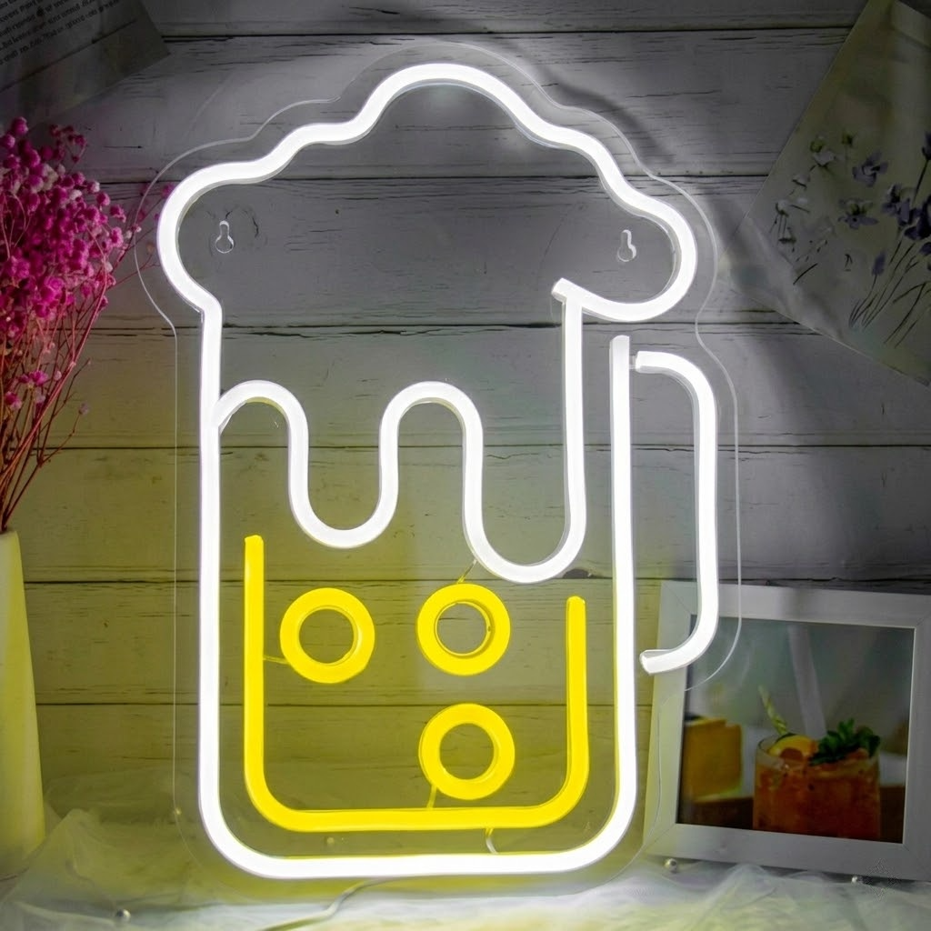 Better Together LED Neon Sign Elegant Cursive Wall Decor for Weddings Engagements and Home Interior