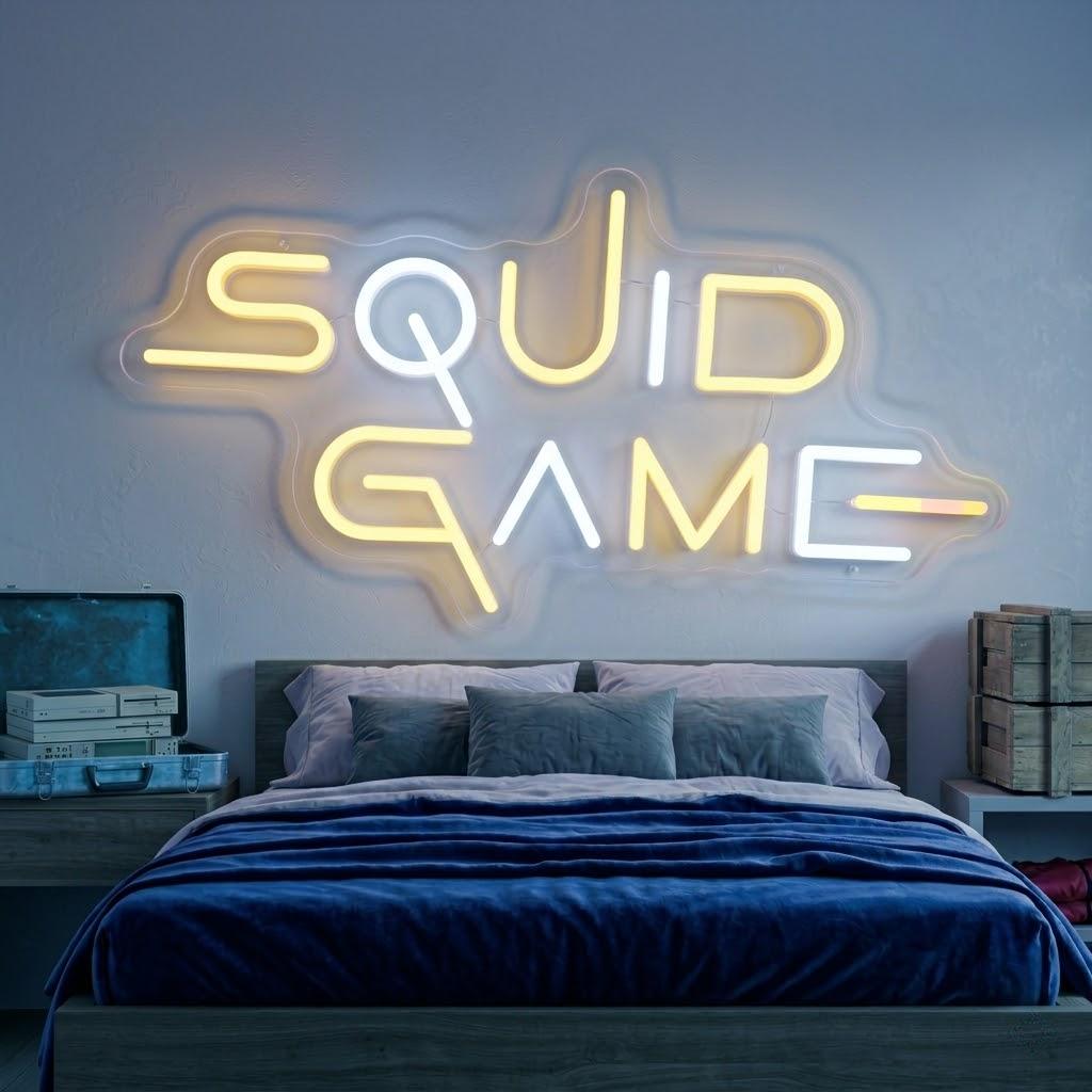 Neon Game Style LED Neon Sign for Gaming Room Wall Decor