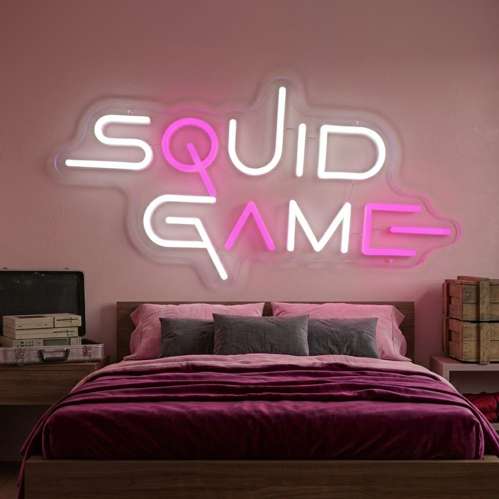 Neon Game Style LED Neon Sign for Gaming Room Wall Decor