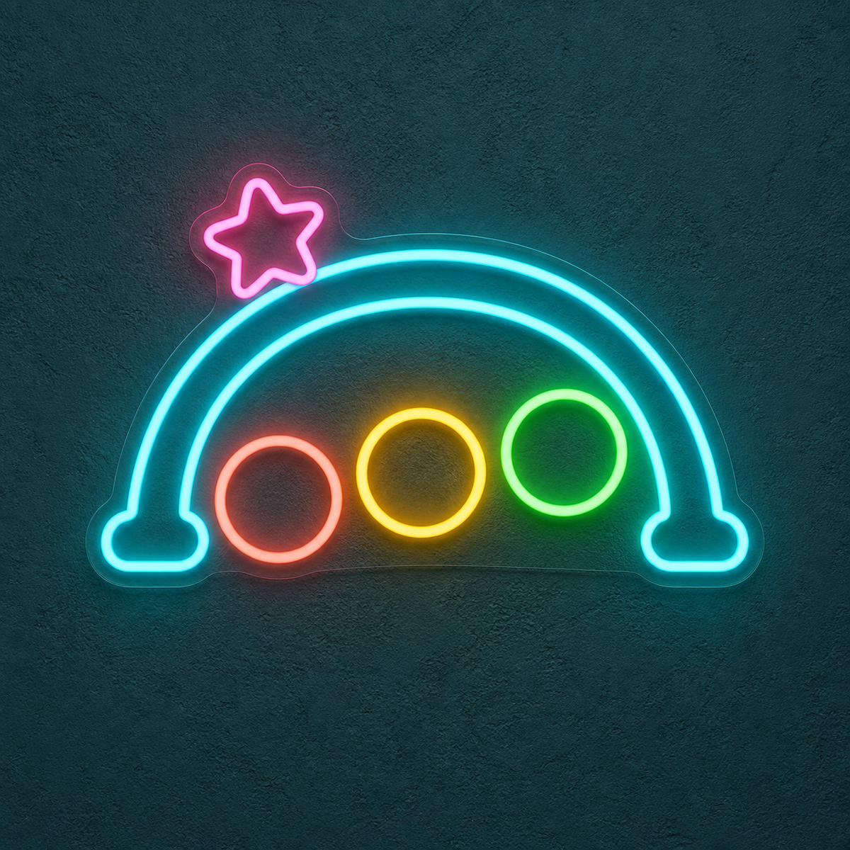Starry Play Arch LED Neon Sign for Indoor Playgrounds - design reference