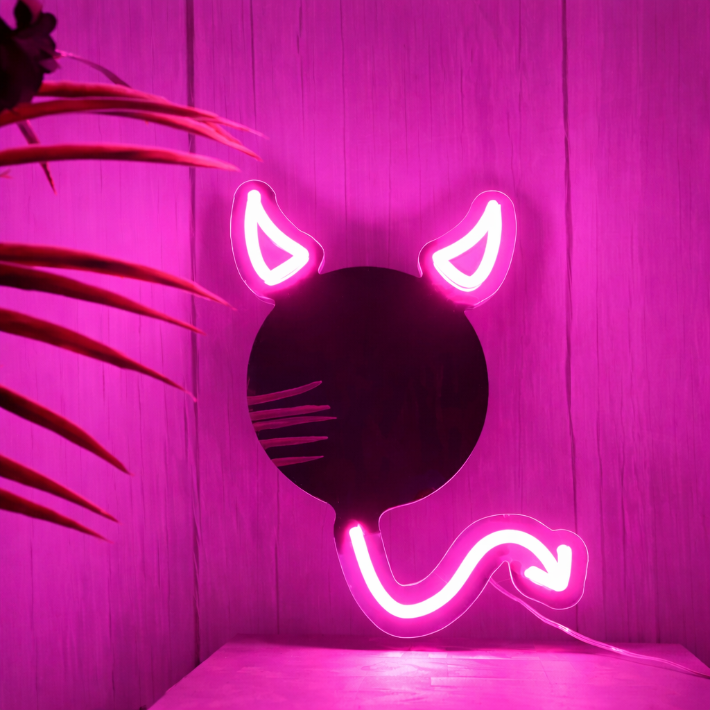 Drip Frame LED Neon Mirror Sign for Selfie Room Vanity Wall Decor