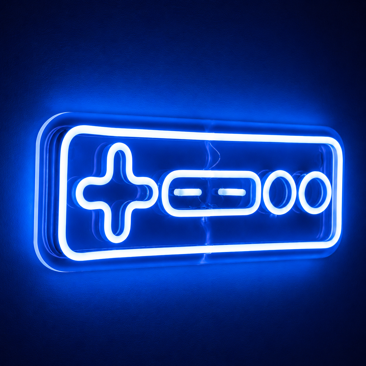 Game Controller LED Neon Sign Warm White Gaming Neon Light Wall Decor for Bedroom Game Room