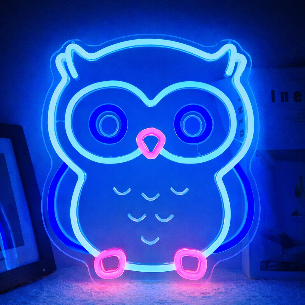 Cute Cat & Hand LED Neon Sign Warm White Pet Neon Light for Cozy Room Decor