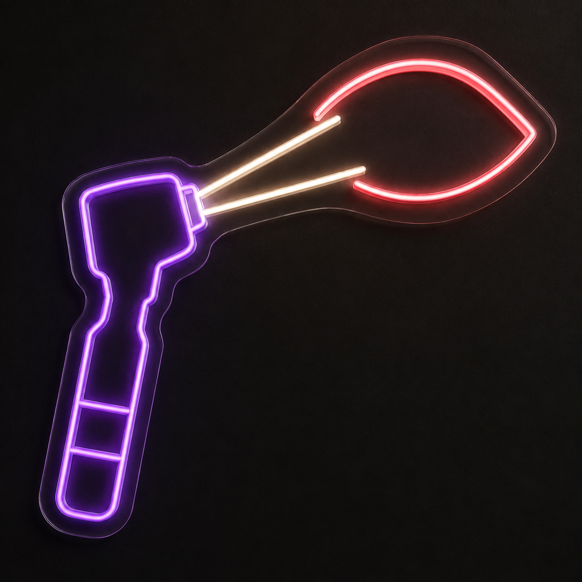 Eye Examination LED Neon Sign for Optometry Clinics - design reference