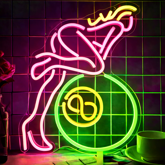 Sexy Girl Bicycle LED Neon Sign for Bar Bedroom Wall Decor