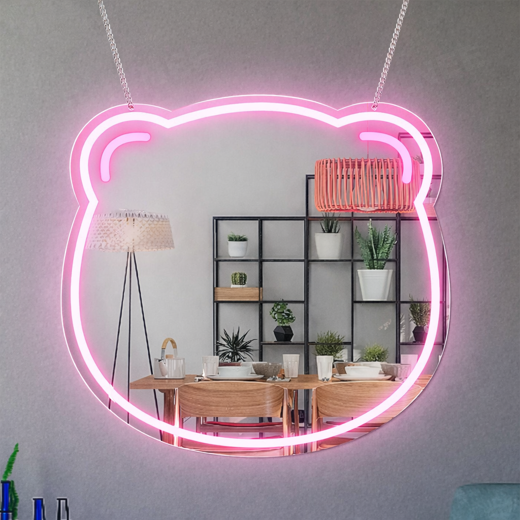 Minimalist Wave LED Neon Sign for Modern Home & Ambient Decor