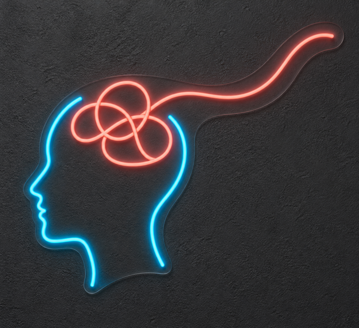 Room for Reflection LED Neon Sign for Counseling Centers - design reference