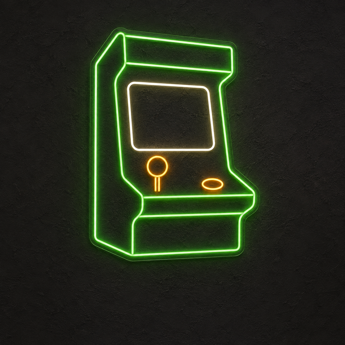 Retro Arcade Cabinet LED Neon Sign for Arcade Decor - design reference
