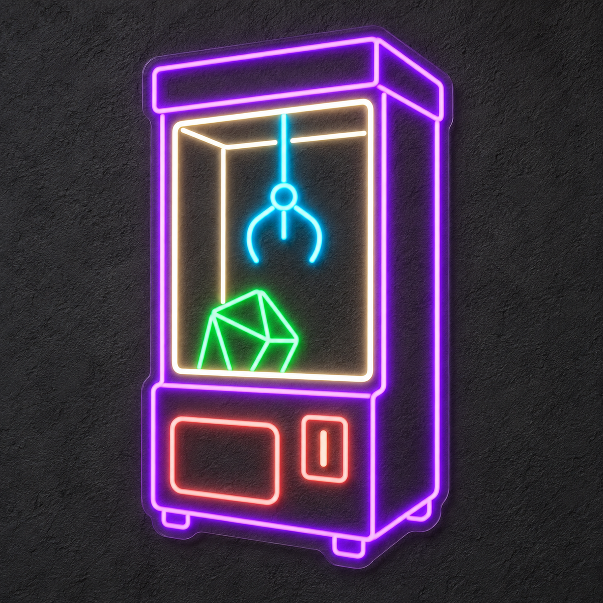 Claw Machine LED Neon Sign for Arcades - design reference