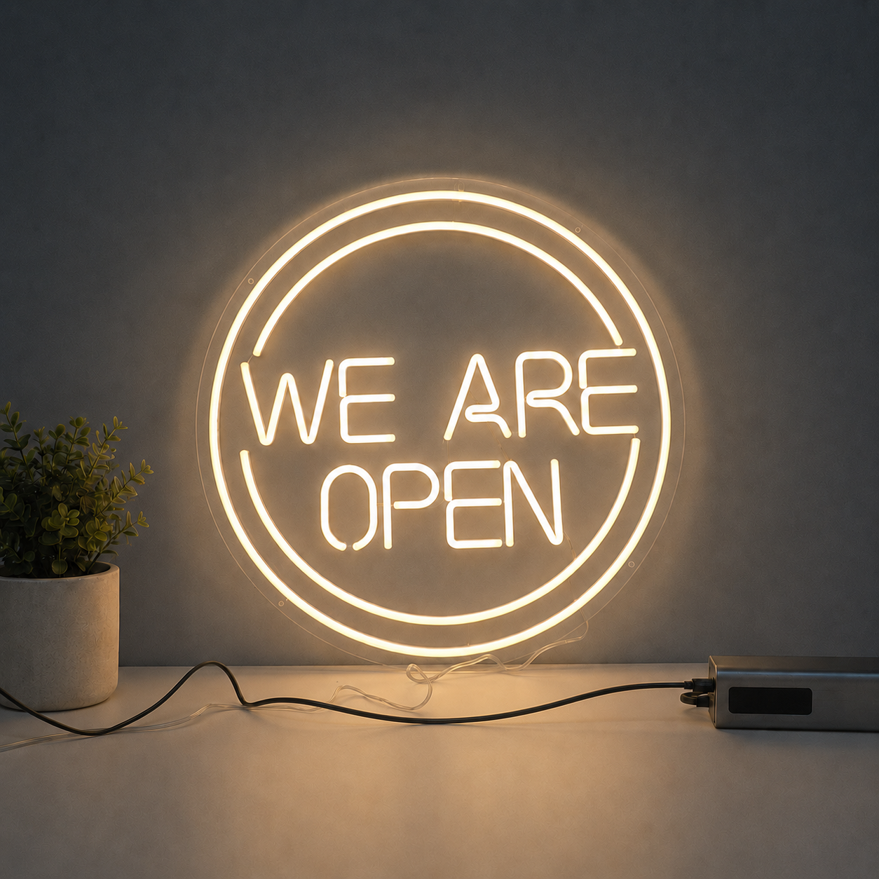 12V Power Bank Cable for LED Neon Signs